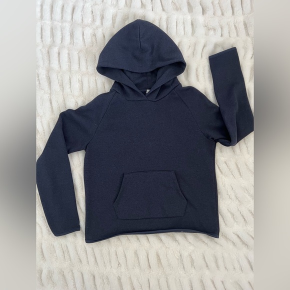 Muji Sweaters - Muji Hoodie Sweater in Dark Blue/Navy